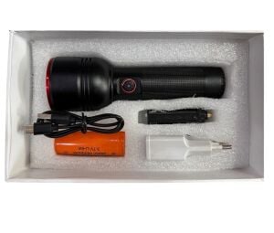 Powerdex PD-6900 Zoomlu Şarjlı  El Feneri 20W 2000 Lümen