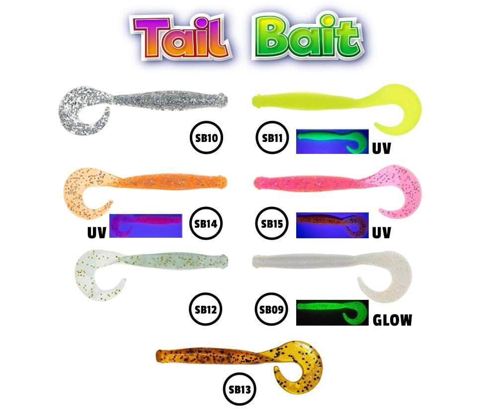 Fujin Tail Bait 10.5 cm 4.6 gr Silikon Balık (5 li Paket)