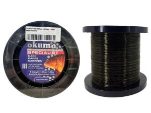 Okuma Carp 1200 mt 0.405mm Camou Sazan Misinası