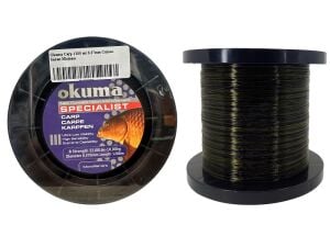 Okuma Carp 1200 mt 0.37mm Camou Sazan Misinası
