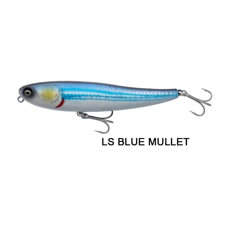 Savage Gear Bullet Mullet 8cm 8gr Su Üstü Maket Yem LS Blue Mullet