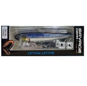 Savage Gear Bullet Mullet 8cm 8gr Su Üstü Maket Yem LS Blue Mullet