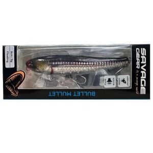 Savage Gear Bullet Mullet 8cm 8gr Su Üstü Maket Yem LS Black Mullet
