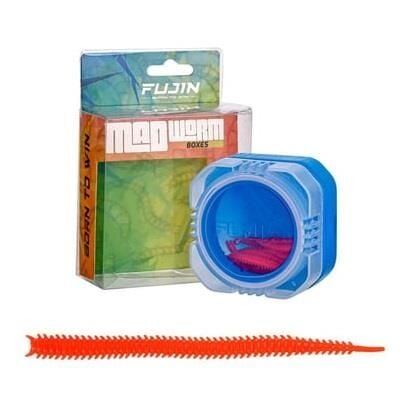 Fujin Mad Worm 9cm LRF Silikonu 10 Adet Fluo Orange