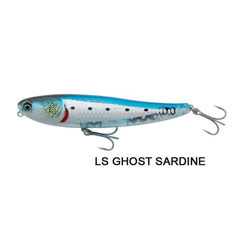 Savage Gear Bullet Mullet 8cm 8gr Su Üstü Maket Yem LS Ghost Sardine