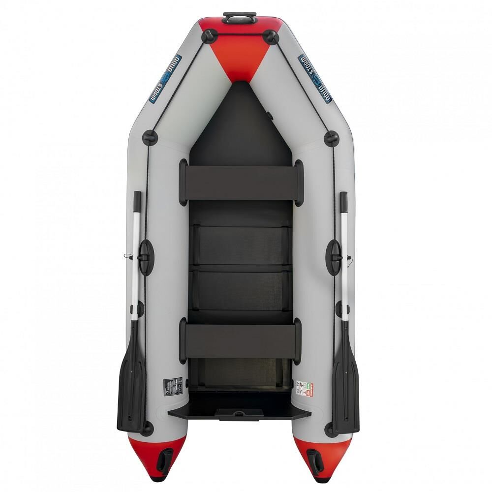 Aqua Storm Motor Takılan STM 280 Gri-Kırmızı Şişme Bot