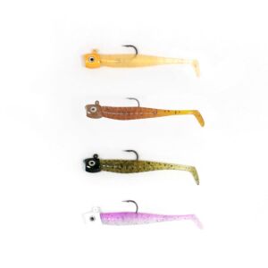 Ryuji Mebaru Micro Shad 65mm 3.8gr LRF Silikon Yem Seti Natural Mix