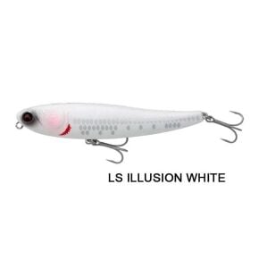 Savage Gear Bullet Mullet 8cm 8gr Su Üstü Maket Yem LS İllusion White