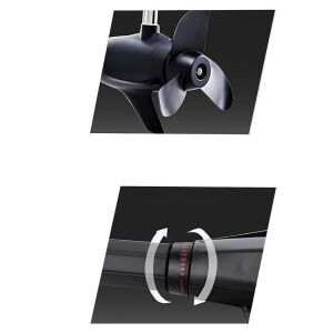 Haibo M100 65 lbs 12V Fırçasız Elektrikli Bot Motoru