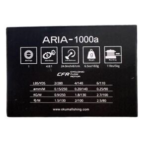 Okuma ARIA-1000a Painting Silver LRF Olta Makinesi