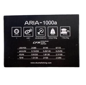 Okuma ARIA-1000a Painting Silver LRF Olta Makinesi