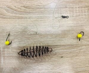 2 İğneli Boncuklu Yaylı El Yapımı Sazan Takımı