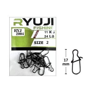 Ryuji RYJ 2004 2 Numara Klips (10 Adet)