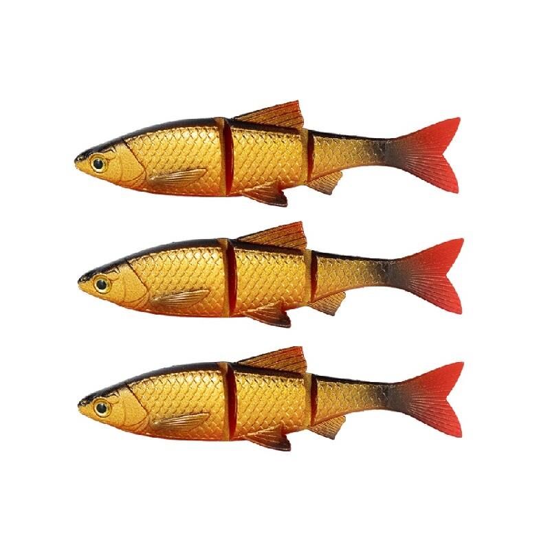 Ryuji Fat Shad 9.6cm 7.7gr Silikon Balık 3 Adet Rudd