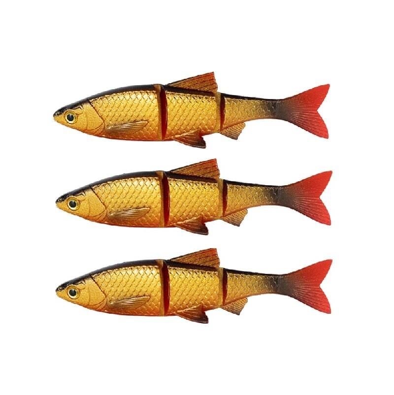 Ryuji Fat Shad 9.6cm 7.7gr Silikon Balık 3 Adet Rudd