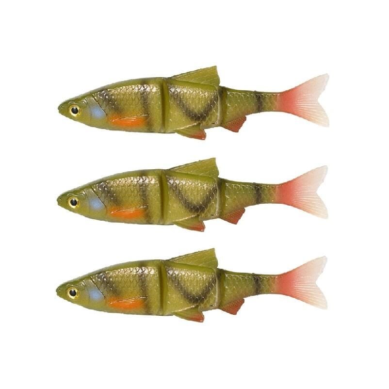Ryuji Fat Shad 9.6cm 7.7gr Silikon Balık 3 Adet Perch