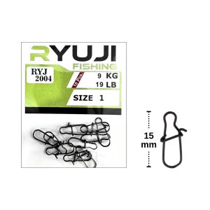 Ryuji RYJ 2004 1 Numara Klips (10 Adet)