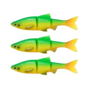 Ryuji Fat Shad 9.6cm 7.7gr Silikon Balık 3 Adet Firetiger