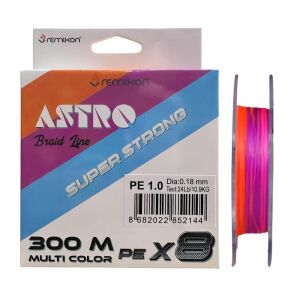 Remixon Astro 8x 0.18mm 300m Multi Color İp Misina