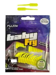 Fujin Baby Fry 2.7cm LRF Silikonu 30 Adet Fluo Green