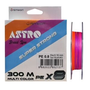 Remixon Astro 8x 0.16mm 300m Multi Color İp Misina
