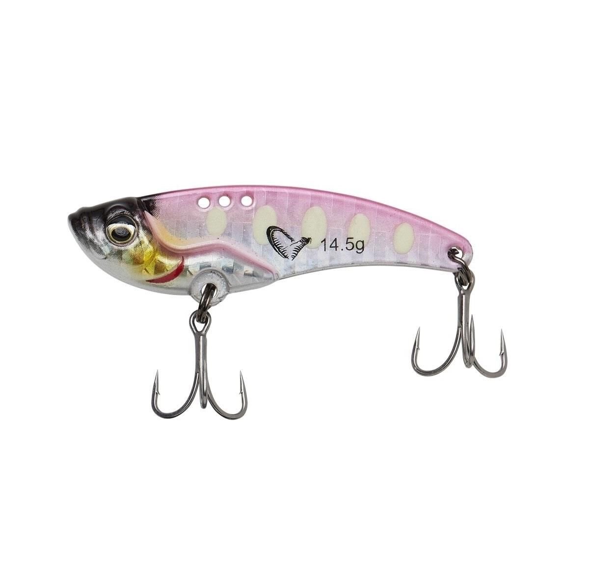 Savage Gear Vib Blade 5.5 cm 14.5 gr Vibrasyon Jig Pink Glow Dot
