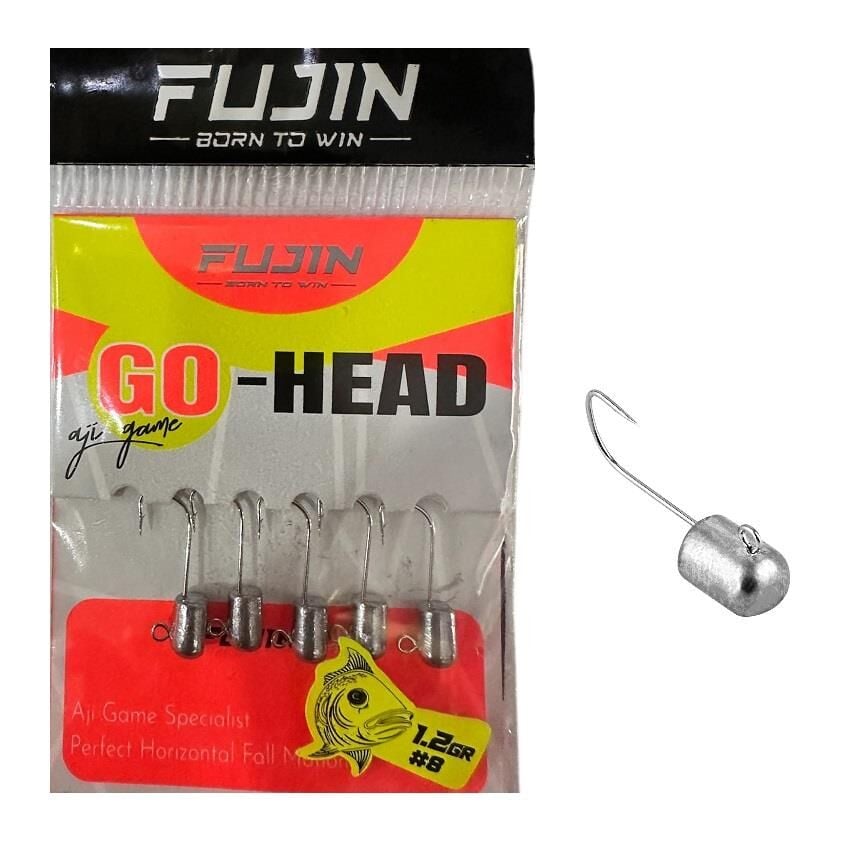 Fujin Go-Head Aji Game Jighead Zoka 8 No 1.2gr 5 Adet