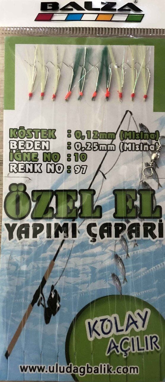 Balza Kolay Açılır Özel El Yapımı Çapari Renk:97
