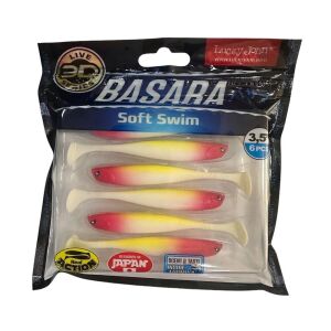 Lucky John Basara 3.5'' (8.89 cm) Silikon Yem Renk: TR005 (6 adet)