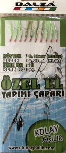 Balza Kolay Açılır Özel El Yapımı Çapari Renk:96