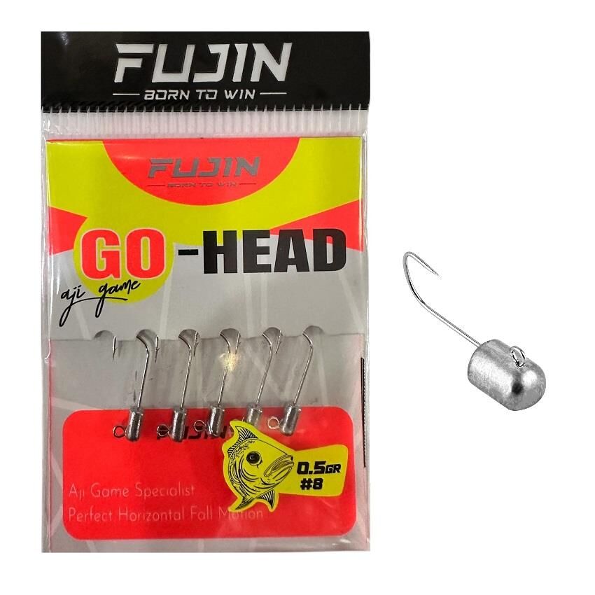 Fujin Go-Head Aji Game Jighead Zoka 8 No 0.5gr 5 Adet