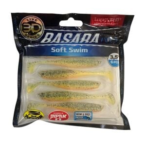 Lucky John Basara 3.5'' (8.89 cm) Silikon Yem Renk: TR008 (6 adet)