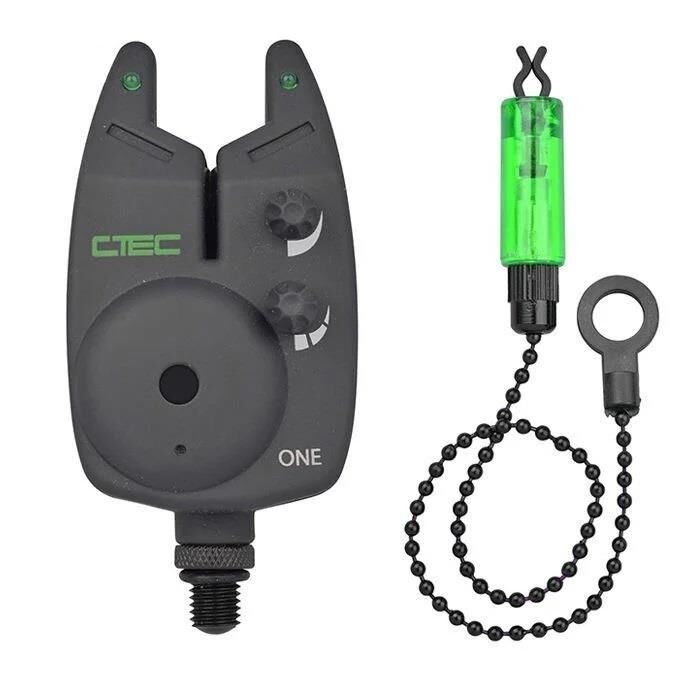 Spro C-Tec One Bite Alarm Combi Balık Alarmı + Gerdirici (Yeşil)