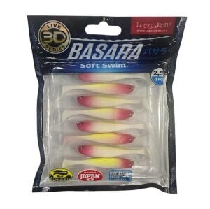 Lucky John Basara 2.5'' (6.35 cm) Silikon Yem Renk: TR005 (8 adet)