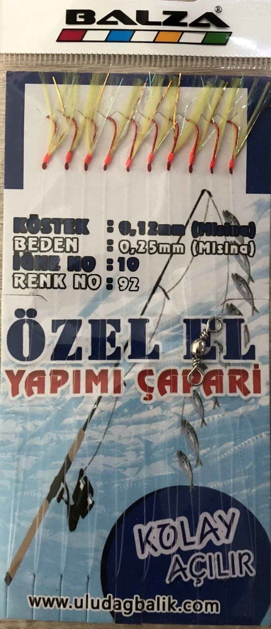 Balza Kolay Açılır Özel El Yapımı Çapari Renk:92