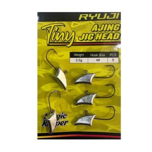 Ryuji Tiny Ajing Jig Head Zoka 3.5gr No:4  5 Adet