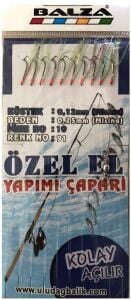 Balza Kolay Açılır Özel El Yapımı Çapari Renk:91