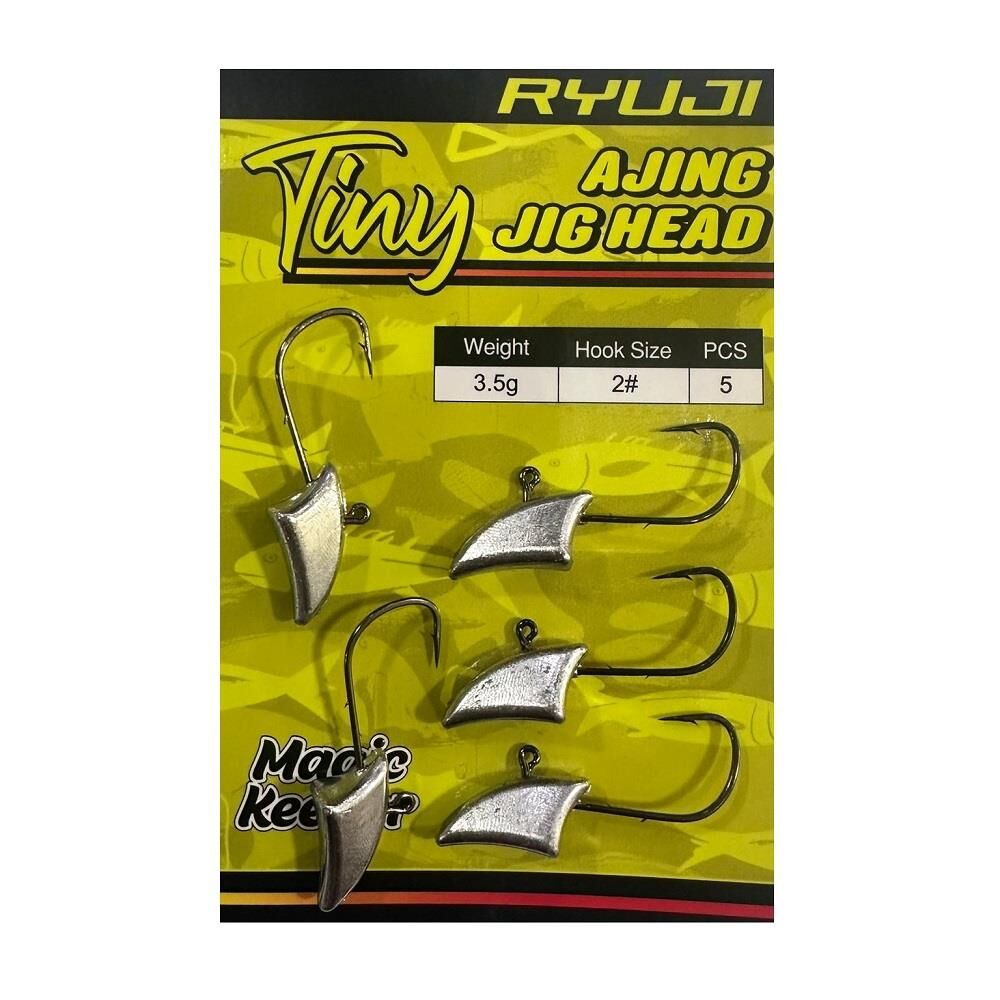 Ryuji Tiny Ajing Jig Head Zoka 3.5gr No:2  5 Adet