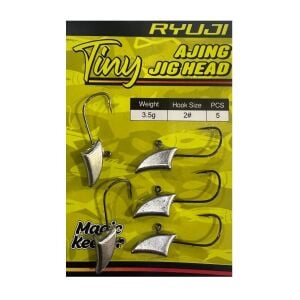 Ryuji Tiny Ajing Jig Head Zoka 3.5gr No:2  5 Adet