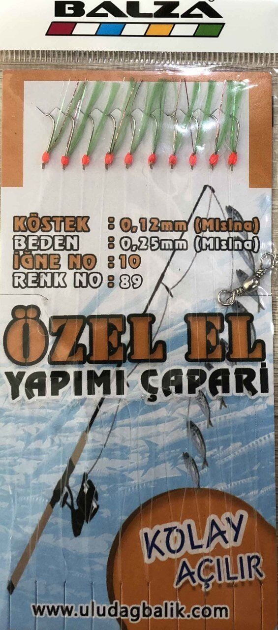 Balza Kolay Açılır Özel El Yapımı Çapari Renk:89