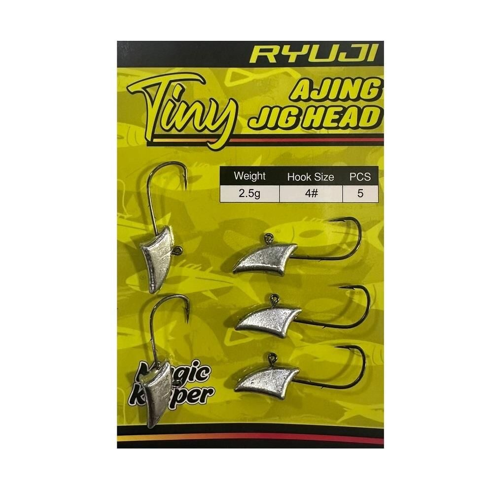 Ryuji Tiny Ajing Jig Head Zoka 2.5gr No:4  5 Adet