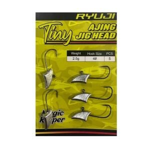 Ryuji Tiny Ajing Jig Head Zoka 2.5gr No:4  5 Adet