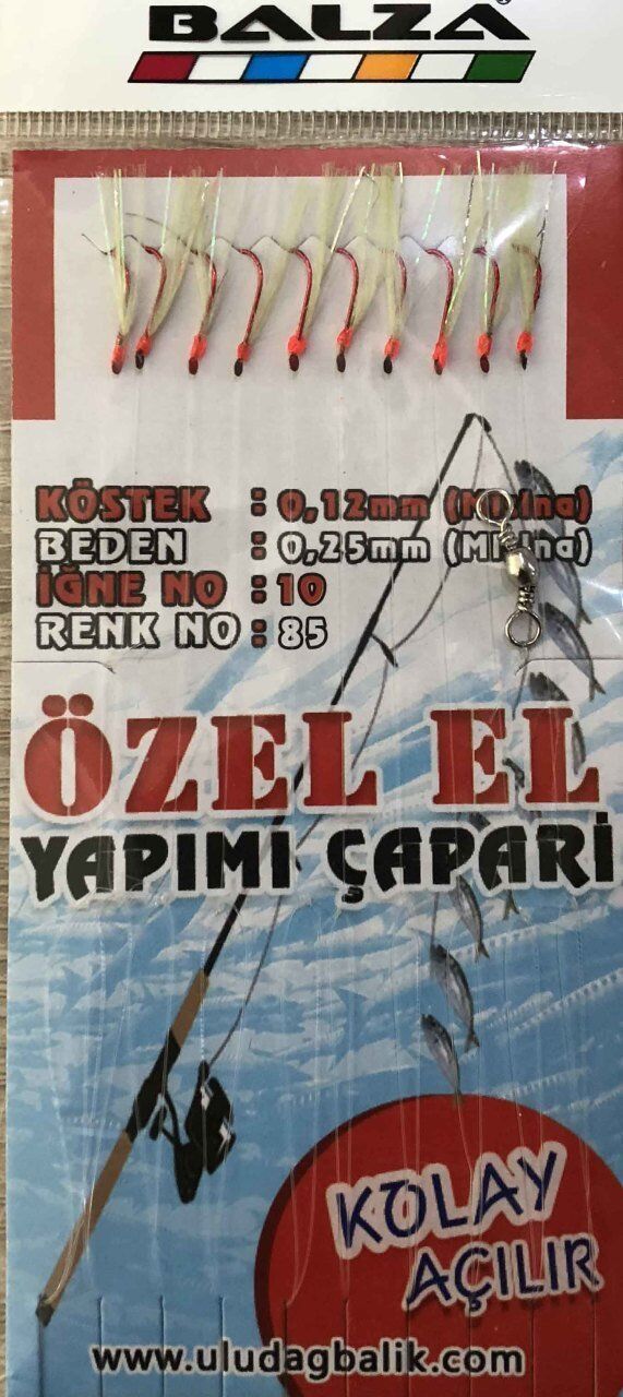Balza Kolay Açılır Özel El Yapımı Çapari Renk:85