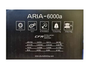 Okuma ARIA-6000a Painting Silver Olta Makinesi