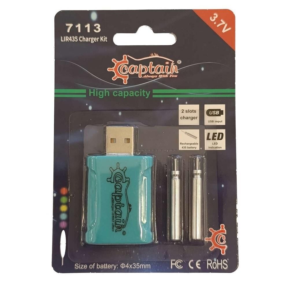 Captain 7113 Led Olta Fosforu İçin USB li Şarj Kiti