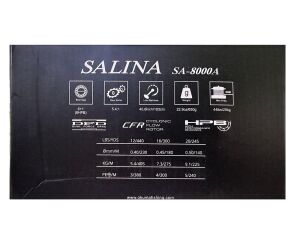 Okuma Salina SA-8000A Blue 6+1BB Olta Makinesi