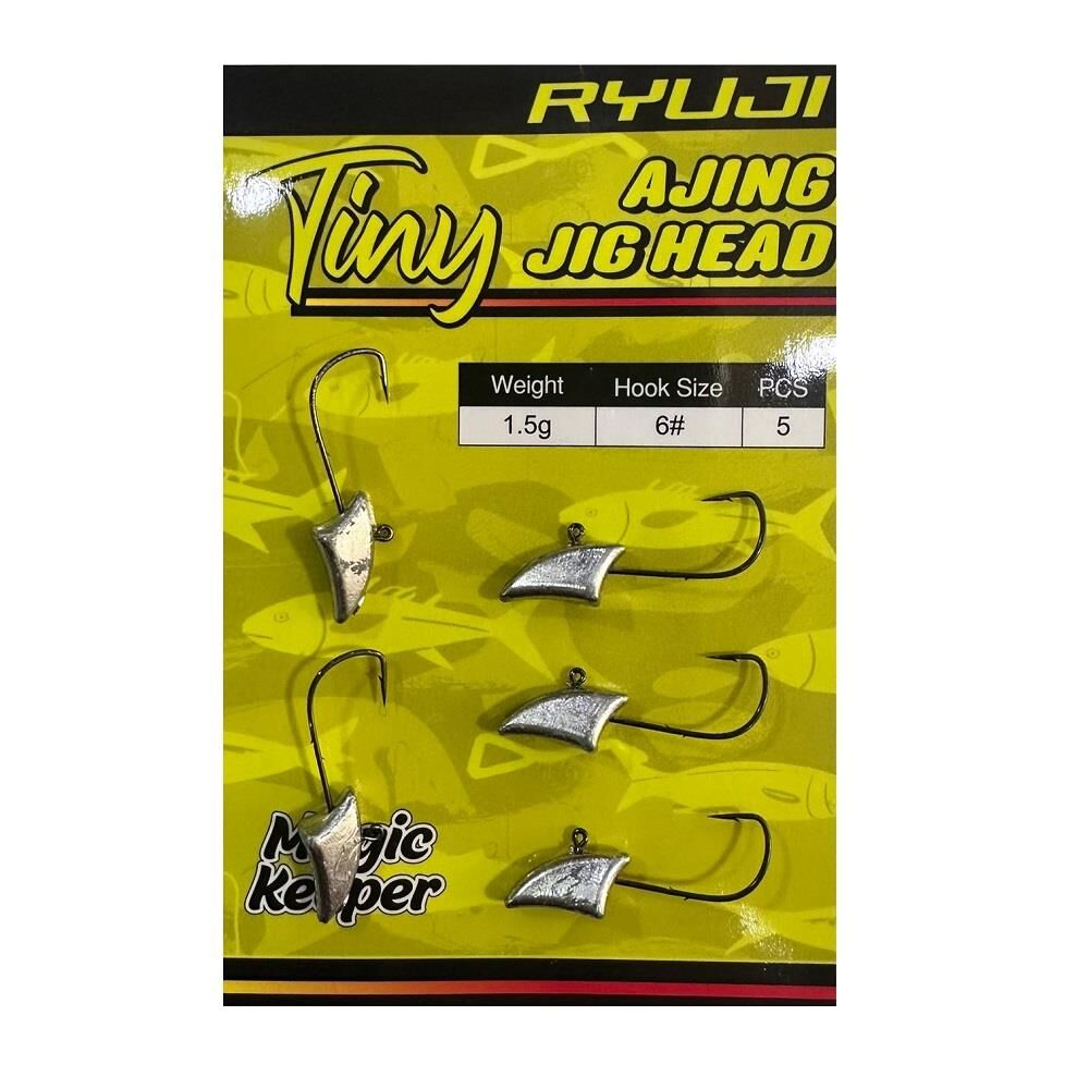 Ryuji Tiny Ajing Jig Head Zoka 1.5gr No:6  5 Adet