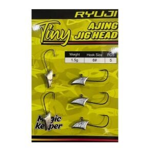 Ryuji Tiny Ajing Jig Head Zoka 1.5gr No:6  5 Adet