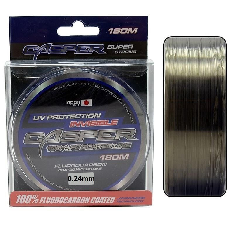 Captain Casper 0.24mm 180m Fluorocarbon Kaplama Misina
