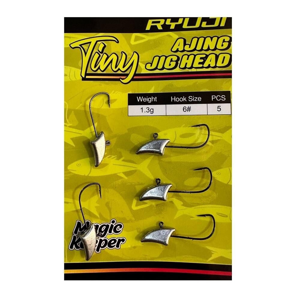Ryuji Tiny Ajing Jig Head Zoka 1.3gr No:6  5 Adet
